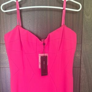 MaxMara Vibrant Pink Formal Gown Dress